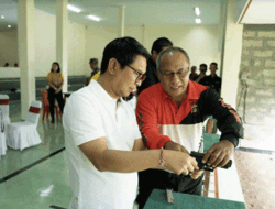 Latihan Menembak di Lapangan Tembak Sembung, Mengwi Dihadiri Sekda Badung Adi Arnawa