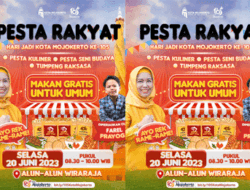 Pesta Rakyat HUT ke 105 Kota Mojokerto, Dimeriahkan Habib Syech dan Farel Prayoga