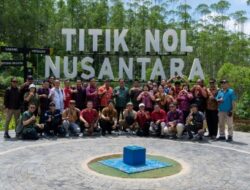 Kunker Prokompim Badung Bersama Wartawan ke Titik Nol Nusantara, Ibukota Nusantara
