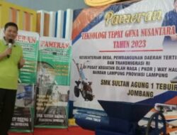 SMK Sultan Agung 1 Tebuireng Mewakili Jawa Timur Dalam Pameran TTGN XXIV di Lampung