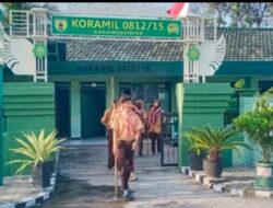 Koramil 0812/15 Karanggeneng Selenggarakan Acara Pengambilan Badge Saka Wira Kartika