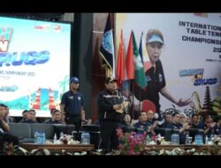 BNN RI Ajak Atlet Tenis Meja 12 Negara, Gelorakan Perang Melawan Narkotika Melalui Smash on Drugs