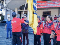 Kontingen Porsenijar Dilepas Wabup Ketut Suiasa, Diharapkan Bawa Nama Baik Kabupaten Badung