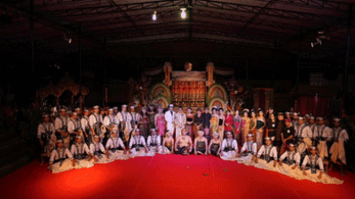 Sanggar Seni Mudra Tampilkan Drama Gong Katemu ring Tampak Siring di PKB ke-45