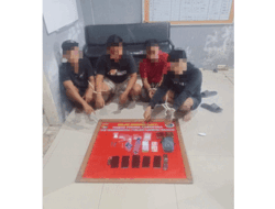 Satresnarkoba Polres Lombok Tengah Tangkap Empat Terduga Pelaku Tindak Pidana Narkotika
