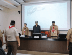 Wabup Suiasa Lepas Kontingen Karang Pamitran Nasional Kwarcab Badung