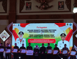 Bulan Bhakti Gotong Royong Masyarakat ke XX Dipusatkan di Madiun