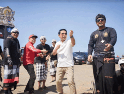 Pelayang Badung Kite Festival #1, Dibuka Sekda Badung Adi Arnawa di Pantai Padang Galak