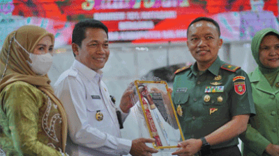 Bupati Balangan Sambut Kunjungan Danrem 101/Antasari
