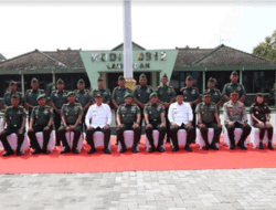 Kunjungan Kerja Komandan Pusat Teritorial TNI Angkatan Darat di Kodim 0812/Lamongan