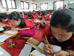 Lestarikan Nilai Budaya Bali, Dinas Kebudayaan Badung Gelar Pelatihan Nyurat Lontar