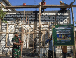 Kodim 0812/Lamongan Mewujudkan Rumah Tinggal Layak Huni di Kawedanan 5