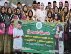 Sebanyak 20 Penghafal Al Quran Yayasan Baitun Ar-Rahman Ar-Rahim, Sidoarjo Diberangkatkan Umroh