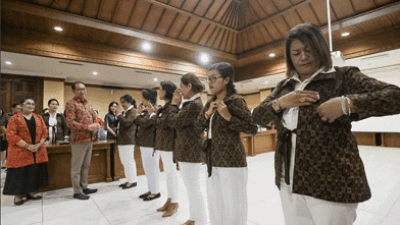 Kepengurusan Gabungan Organisasi Wanita Badung Dikukuhkan Wakil Bupati Suiasa