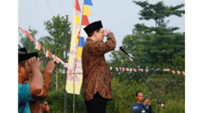 Warga Perumahan Griya Bersama, Kota Palembang Peringati HUT ke 78 RI
