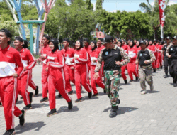Agar Makin Prima, Anggota Paskibraka Kabupaten Lamongan Digenjot Latihan Fisik