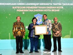 Raih Nirwasita Tantra, Bukti Kualitas Udara Surabaya Bersih