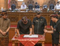 DPRD Bersama Pemkab Tetapkan KUA-PPAS Perubahan APBD Badung 2023