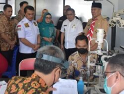 Launching Pelayanan Operasi Katarak di RSUD RL Dibuka Bupati Syamsul Effendi