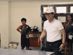 Turnamen Tenis Meja PTM Singasari Blahkiuh IV Dibuka Sekda Badung Adi Arnawa