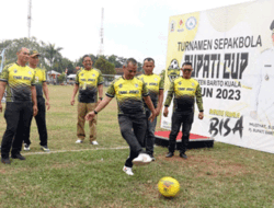 Bupati Cup IX, Sekda Batola Zulkipli : Mainkan Bola dengan Semangat My Game Is Fair Play