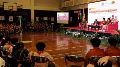Satpol PP Goes to School Ajak Siswa Kampanyekan Stop Bullying