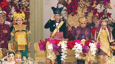 Nuansa Baju Adat Warnai Peringatan Proklamasi Kemerdekaan RI di Istana Merdeka