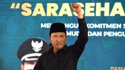Buka Sarasehan Kebangsaan, Bupati Pasuruan: Masjid Bukan Arena Politik