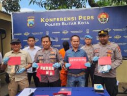 Kurir Sabu Karangsari Diringkus Anggota Reskrim Polsek Sukorejo