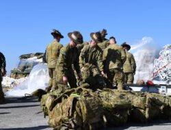 Pangkalan Udara TNI AL Juanda Surabaya Kedatangan Tentara Australia