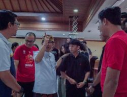 Sekda Wayan Adi Arnawa Lepas Atlet Bola Basket Bali Kualifikasi PON XXI 2023