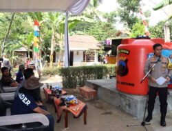 Kemarau Panjang, Polres Purworejo Bantu Air Bersih dan Pompa  