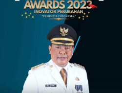 Pj Bupati Batola Mujiyat Terpilih Best Future Leader of Indonesia 2023
