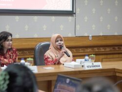 Ketua DWP Badung Terima Kunja DWP Kabupaten Mesuji Provinsi Lampung