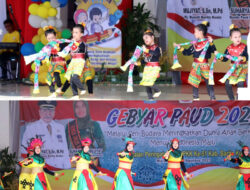 Tarian Massal di Gebyar PAUD, Mujiyat : Bukti Anak-Anak Merasakan Kultur Budaya