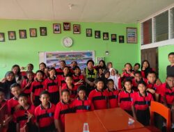 Sat Lantas Edukasi Tertib Berlalu Lintas kepada Pelajar SMPN 1 Jayapura