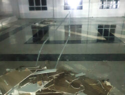 Baru Diresmikan, Plafon Gedung Baru PMI Kalbar Ambruk