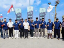 Menata Pantai Kuta Melalui Bulan Bhakti Gotong Royong LPM Kelurahan Kuta