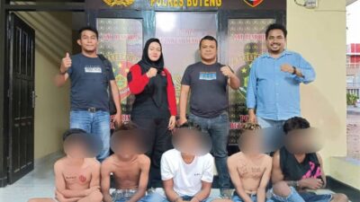 Polres Buton Tengah Ringkus 5 Pelaku Pencabulan Siswi SMA
