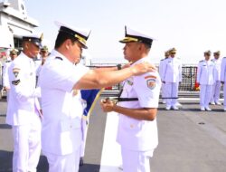 KRI Raden Eddy Martadinata-331 Berganti Komandan