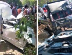 Kecelakaan Beruntun Paderungan Bangkalan,1 Tewas di Tempat