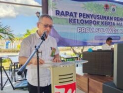 Rapat Penyusunan Rencana Kerja Kelompok Mangrove Daerah Provinsi Sulbar