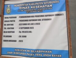 DPD TOPAN Sorot Kinerja Konsultan Pengawas di Dinkes Situbondo