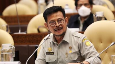 KPK Dikabarkan Tersangkakan Mentan SYL