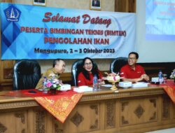 Dinas Perikanan Kabupaten Badung Gelar Bimtek Pengolahan Ikan