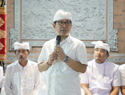Sekdakab Badung Hadiri Karya Melaspas di Pura Ageng Persimpangan Dalem Guwang Sibanggede