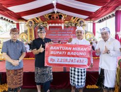 Badung Berikan Dana Hibah Rp 2,2 Miliar Untuk Kabupaten Gianyar