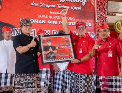 Bupati Giri Prasta: Badung Angelus Tabanan Implementasi Tri Kaya Parisudha, Wujudkan Kesejahteraan Berkeadilan