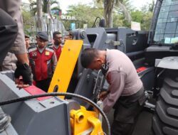 Sat Samapta Polresta Miliki Rantis Telehandler, Ini Fungsinya