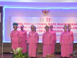 HKGB Ke-71, Bhayangkari Cabang Polresta Jayapura Kota Gelar Berbagai Lomba